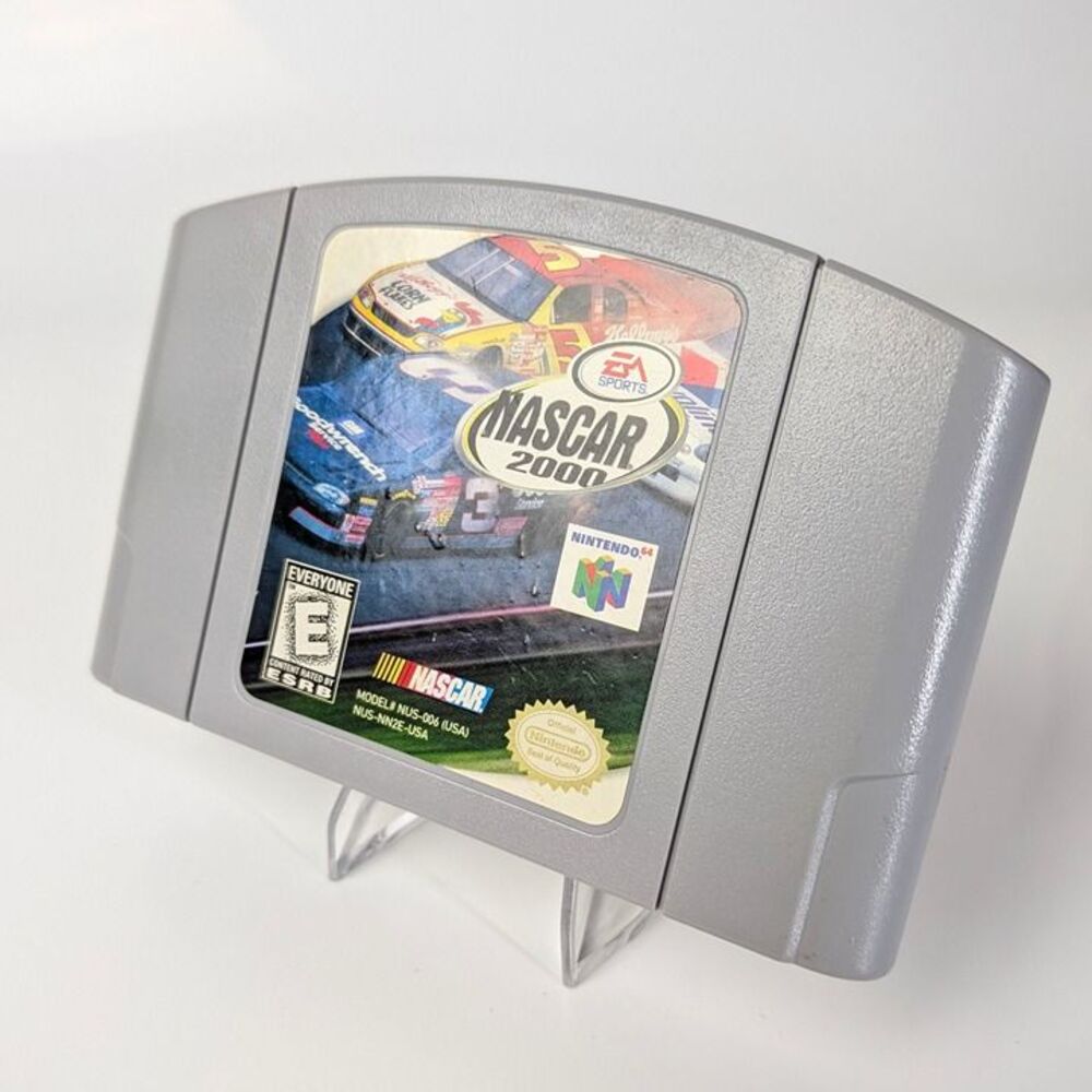 NASCAR 2000 - Authentic and Tested - N64